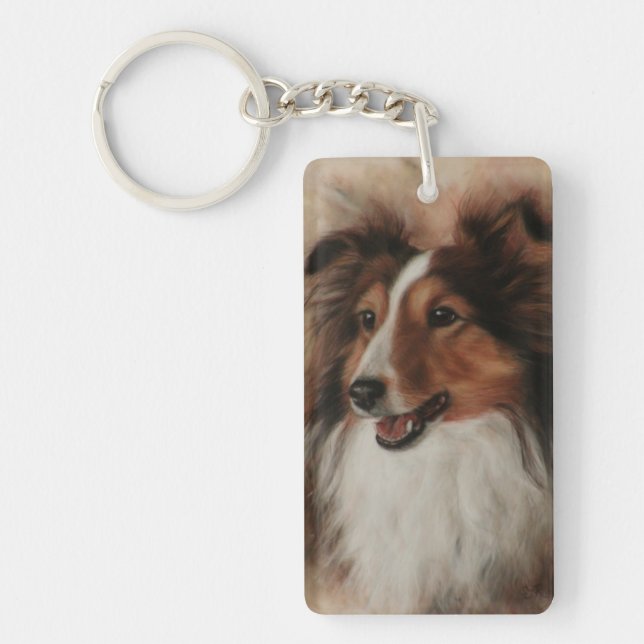 Shetland Sheepdog Sheltie sourire (Devant)