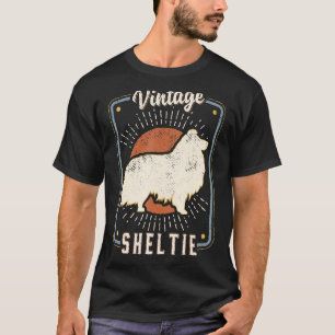 Shetland Sheepdog Sheltie Vintage Retro Classic Do T-Shirt