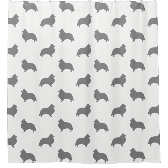 Shetland Sheepdog Silhouettes Pattern (Front)