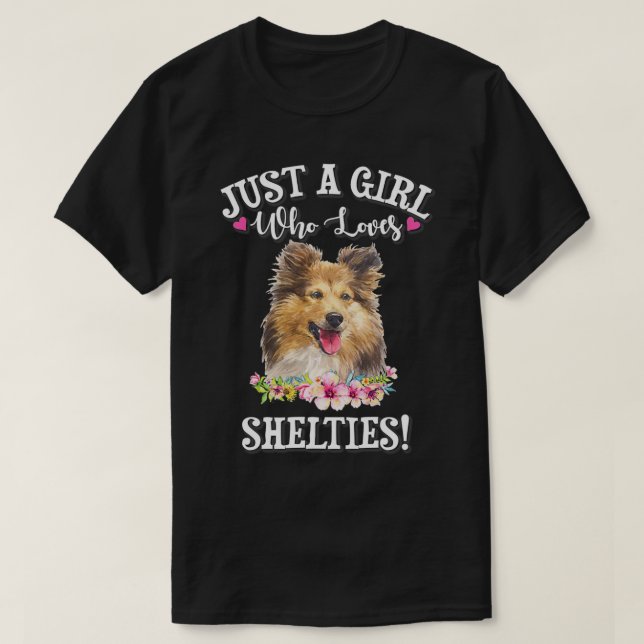 Shetland Sheepdog  T-Shirt (Design Front)