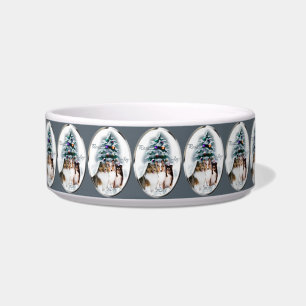 Shetland Sheepdog Trio Christmas Bowl
