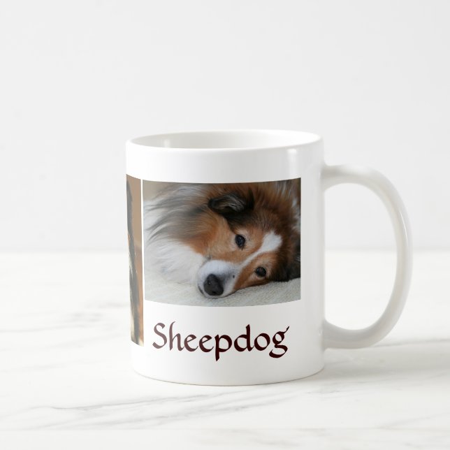 Shetland Sheepdogs Coffee Mug (Right)