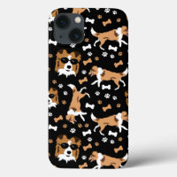 Shetland Sheepdogs Shelties Cute Dog Pattern Case-