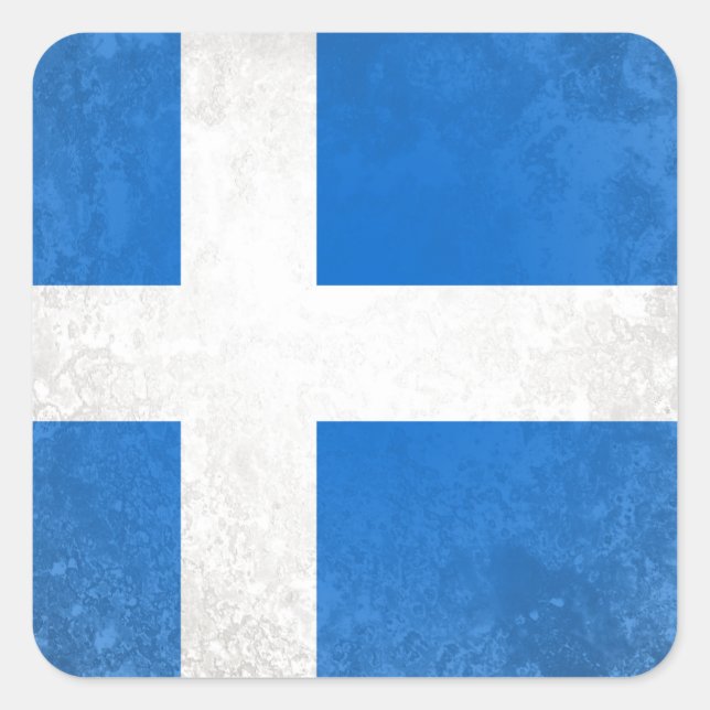 Shetland Square Sticker (Front)