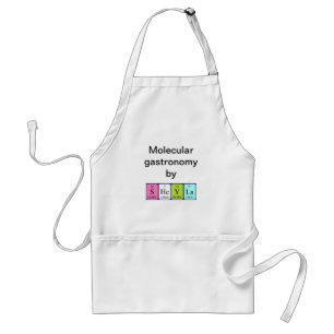 Sheyla periodic table name apron