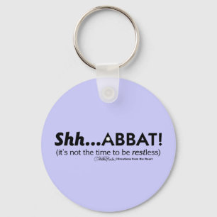 Shh...abbat! Keychain