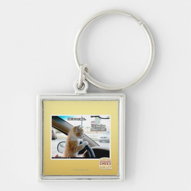 Shh! Be very quiet Keychain (Front)