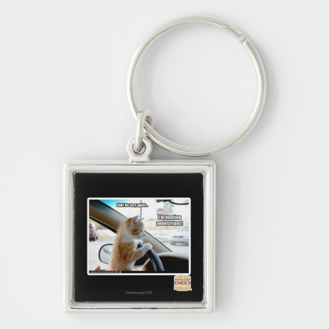 Shh! Be very quiet Keychain (Front)