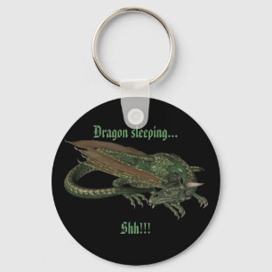 Shh!!!, Dragon sleeping... Keychain