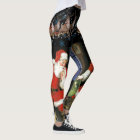 Shh Santa Claus Is Coming To Town Leggings