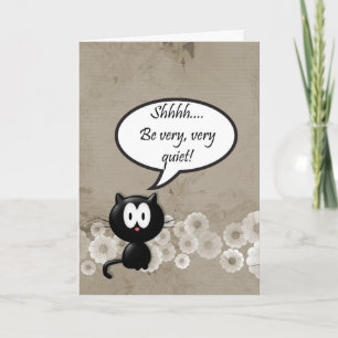 Shhh, Be very, very quiet! Party Invitation