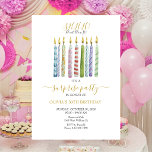 SHHH! Don't Blow It! Birthday  Invitation<br><div class="desc">SHHH! Don't Blow It! Birthday Invitation</div>