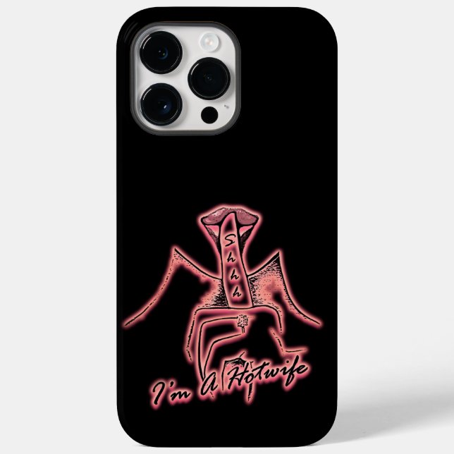 Shhh I'm A Hotwife Case-Mate iPhone Case (Back)