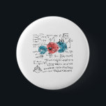 Shhh I'm Doing Math Funny Weight Lifting Workout T 2 Inch Round Button<br><div class="desc">Shhh I'm Doing Math Funny Weight Lifting Workout Training.</div>