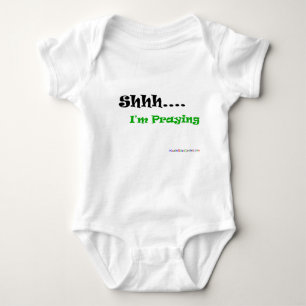 Shhh... I'm praying Baby Bodysuit