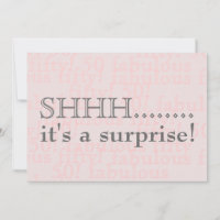 Shhh... It's a surprise thirtieth birthday party