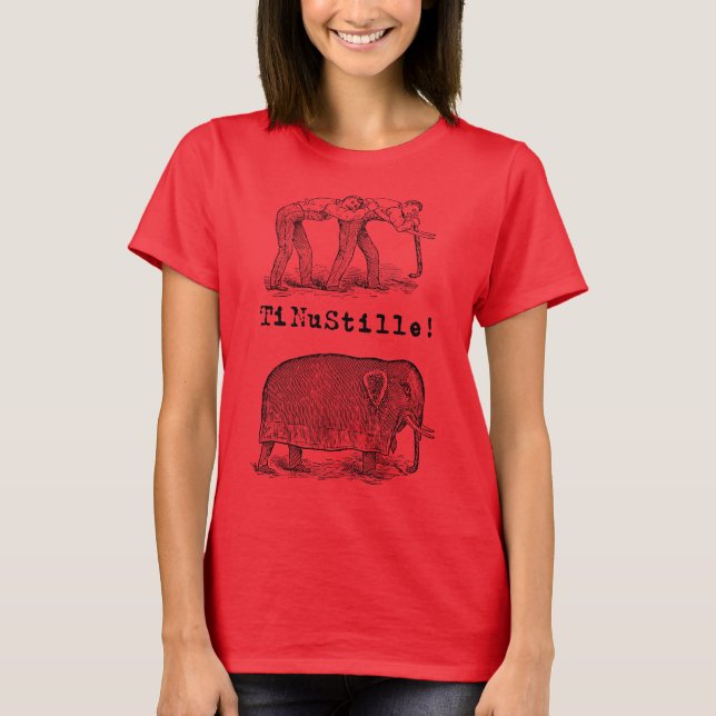 "shhh..." T-shirt (dame) (Front)