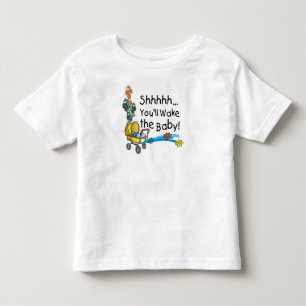 Shhh Wake the Baby Toddler T-shirt
