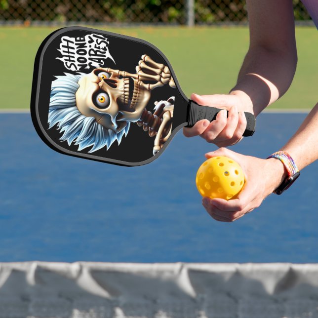 SHHHH... No One Cares The Ghostly  Pickleball Paddle (Insitu)