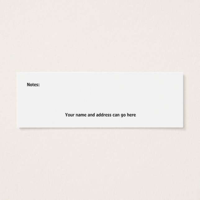 Shhhhhhhh Bookmark to Customize (Back)