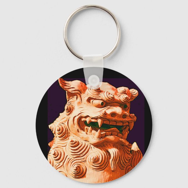 Shi-shi (Mr Nice Guy) Keychain (Front)