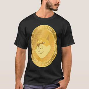 Shiba Coin Millionaire Crypto HODL Shiba Inu Coin T-Shirt
