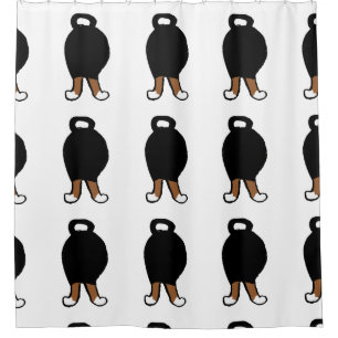 shiba  dog butt black and tan