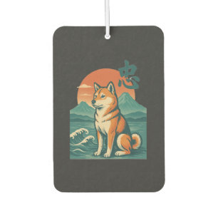 Shiba Dreams at Dusk Air Freshener