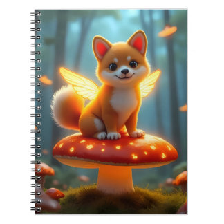 Shiba fairy adventure notebook