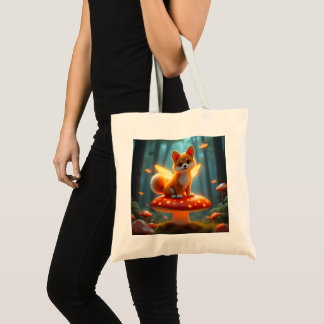 Shiba fairy adventure tote bag
