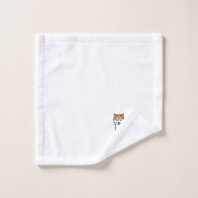 Shiba Inu ー Standing Wash Cloth (Wash Cloth)