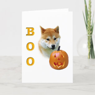 Shiba Inu Boo Card