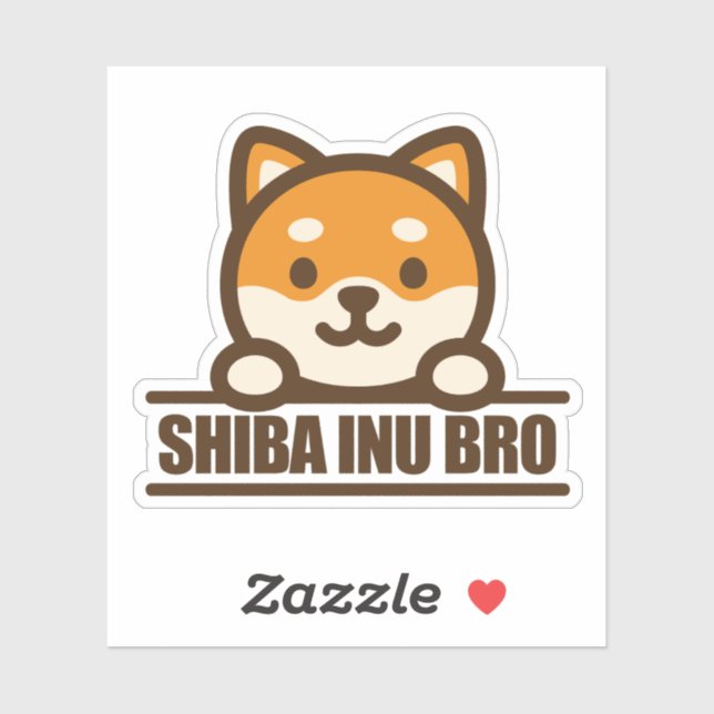 SHIBA INU BRO  - Cool Shiba Inu Brother Design (Sheet)