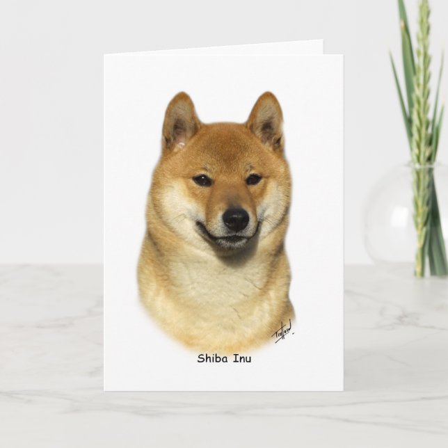 Shiba Inu Card (Front)