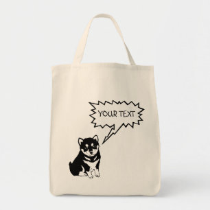 Shiba Inu Chinese Dog Year 2018 Cotton Sac fourre-