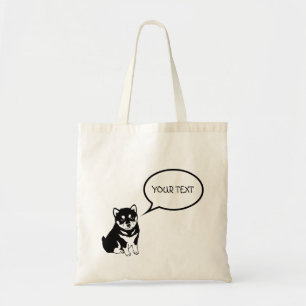 Shiba Inu Chinese Dog Year 2018 Speech B Tote Bag
