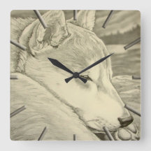 Shiba Inu Clock Gifts Decor 柴犬礼物 Wall Clock