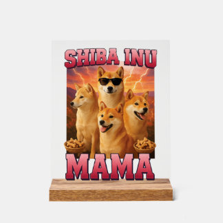 Shiba Inu Copy Copy Acrylic Sign