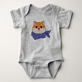 Shiba Inu cute Onesy Baby Bodysuit