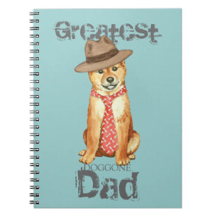 Shiba Inu Dad Notebook