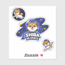 Shiba Inu dans l'espace, Shiba Inu Sticker