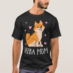 Shiba Inu Dog Funny Shiba Inu Mom Dog Shiba Mom Pu T-Shirt