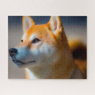 Shiba Inu Dog Jigsaws. Jigsaw Puzzle