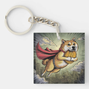Shiba Inu Dog Keychain