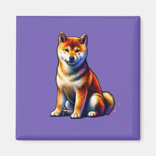 Shiba Inu Dog Magnet