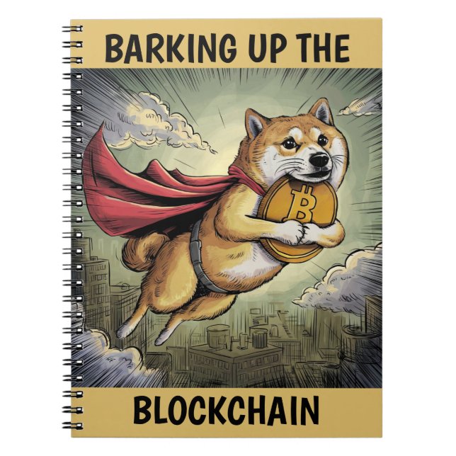 Shiba Inu Dog Notebook (Front)