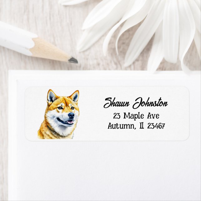 Shiba Inu Dog Personalized (Insitu)