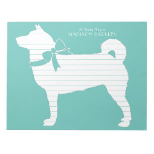 Shiba Inu Dog Puppy Notepad
