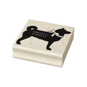Shiba Inu Dog Puppy Rubber Stamp