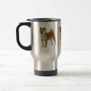 Shiba Inu Dog Travel Mug